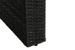 James Utebord 85x145 cm – Matbord utomhus i konstrotting med bordsskiva i Glas