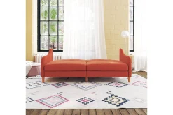 Jasper 2-sits Bäddsoffa Orange