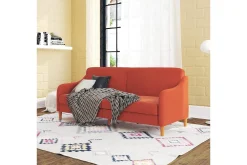 Jasper 2-sits Bäddsoffa Orange
