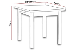 Jeni Matbord 120 cm