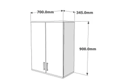Jkhari Badrumsskåp 70 cm