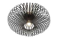 Johann Plafond E27 50cm mattsvart