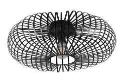 Johann Plafond E27 50cm mattsvart
