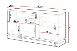 Juniskär Highboard
