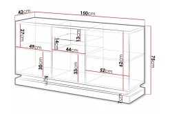 Juniskär Highboard