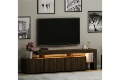 Jurukovo Tv-bänk 192x37 cm Brun