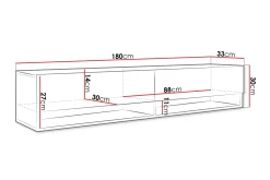 Kanak Tv-bänk 180 cm
