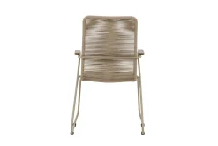 Karmstolar utomhus (med armstöd) Venture Home Bois Diningchair - Beige / Beige Rope FSC Mix Beige