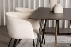 Kaseidon Matgrupp 120 cm Rektangulär med 4 Berit stolar