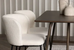 Kaseidon Matgrupp 120 cm Rektangulär med 4 Edina Stolar