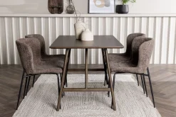 Kaseidon Matgrupp 120 cm Rektangulär med 4 Modesto stolar
