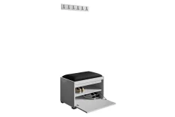 Kenmare Highboard Black/White