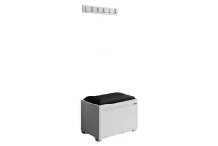 Kenmare Highboard Black/White