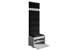 Kenmare Highboard Black/White