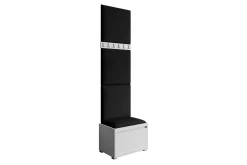 Kenmare Highboard Black/White