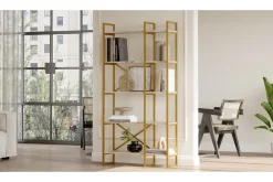 Kerakeha Bokhylla 87,5x30 cm Guld