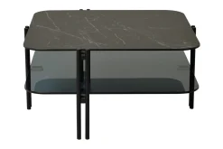 Khadyn Soffbord 80 cm med Förvaring Hylla