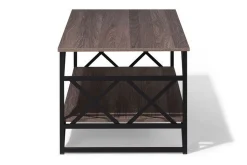 Kindertofte Soffbord 120 cm med Förvaring Hylla
