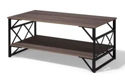 Kindertofte Soffbord 120 cm med Förvaring Hylla