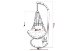 Kintore Hängstol Utomhus 95 cm