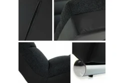 Kintore Liggfåtölj 62 cm Black
