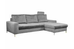 Kintore 3-sits Hörnbäddsoffa Light grey/Dark grey