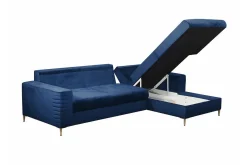 Kintore 3-sits Hörnbäddsoffa Light grey/Dark grey