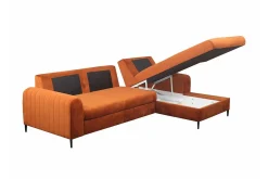 Kintore 3-sits Hörnbäddsoffa Dark green