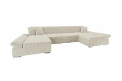 Kintore 4-sits Hörnbäddsoffa beige