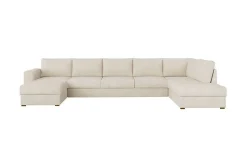 Kintore 6-sits Hörnbäddsoffa White