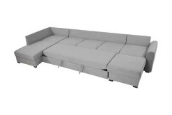Kintore 6-sits Hörnbäddsoffa White