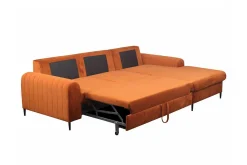 Kintore 3-sits Hörnbäddsoffa Light grey/Dark grey