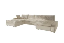 Kintore 4-sits Hörnbäddsoffa beige