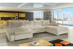 Kintore 4-sits Hörnbäddsoffa beige