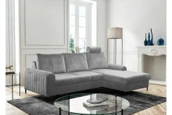 Kintore 3-sits Hörnbäddsoffa Ljusgrå