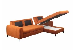 Kintore 3-sits Hörnbäddsoffa Ljusgrå