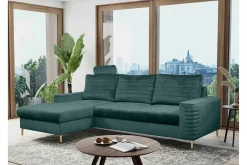 Kintore 3-sits Hörnbäddsoffa Green