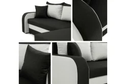Kintore 3-sits Hörnbäddsoffa Beige/Light beige