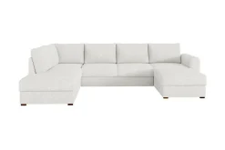 Kintore 4-sits Hörnbäddsoffa White
