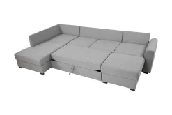 Kintore 4-sits Hörnbäddsoffa White