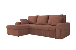 Kintore 3-sits Hörnbäddsoffa Brown