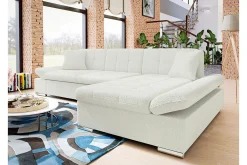 Kintore 3-sits Hörnsoffa White