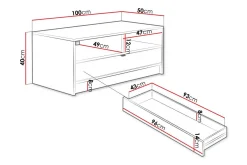 Kintore Soffbord 50 cm