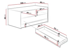 Kintore Soffbord 50 cm