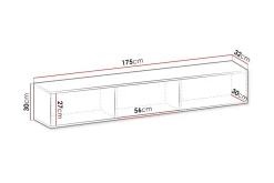 Klinkerville Tv-skåp 175 cm