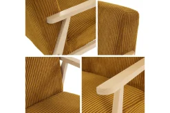 Knocklong Fåtölj Beige/Wood