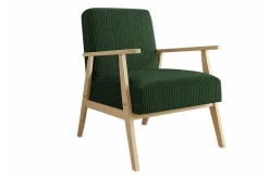 Knocklong Fåtölj Dark green/Brown