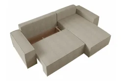 Knocklong 3-sits Hörnbäddsoffa