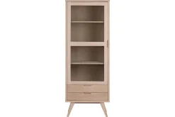 Kolinis Vitrinskåp 42 cm djup 72 cm bred 190 cm hög Trä