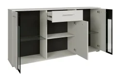 Komoda + LED Leagreen 140 cm